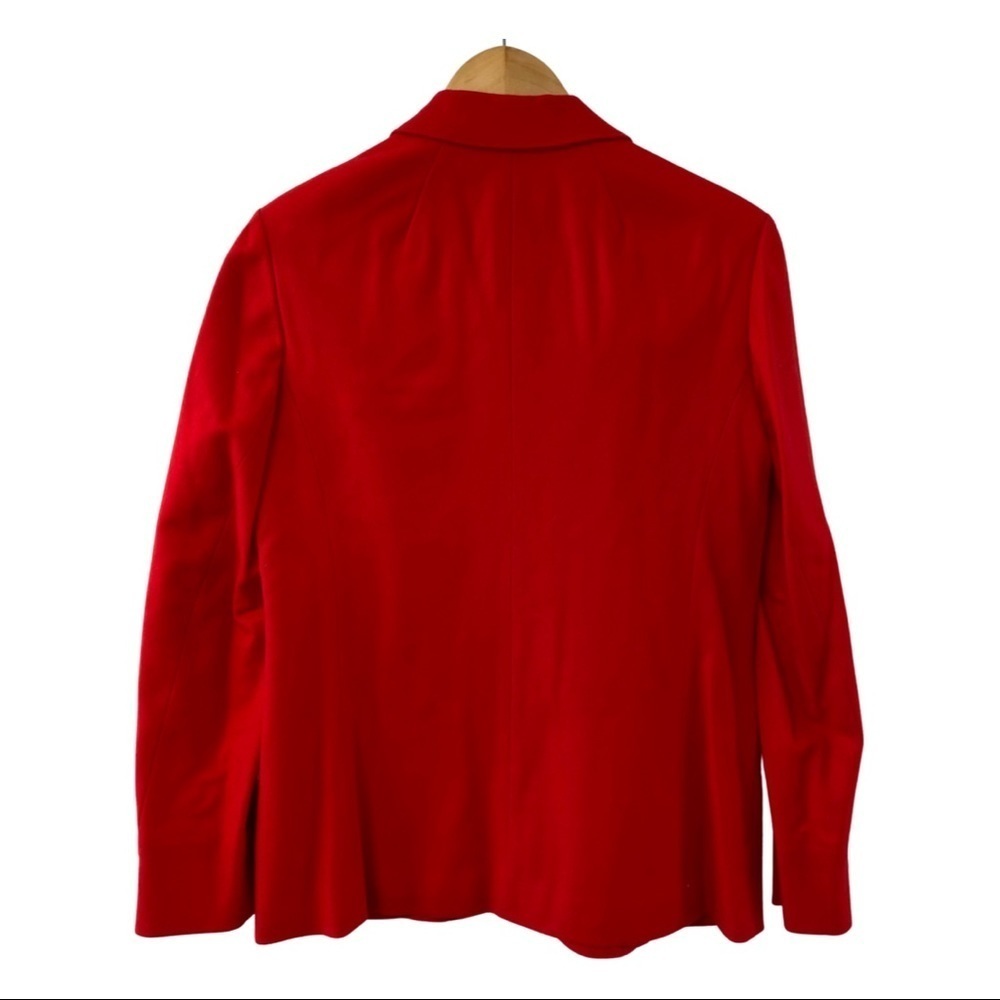 Pendleton Red Virgin Wool Women’s Blazer 10 ($229) - Picture 2 of 5